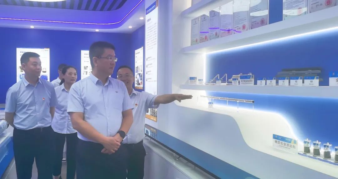 李仲澤到稀有新材開展調(diào)查研究并進行安全檢查